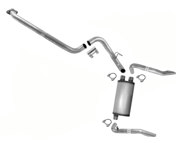 Silenciador trasero Xlerator de rendimiento de tubo de extensión para Chevrolet Camaro 5,7 86-90