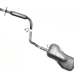 Muffler Exhaust System Plus Connector Clamps For Volkswagen Beetle 2.0L 1999-05