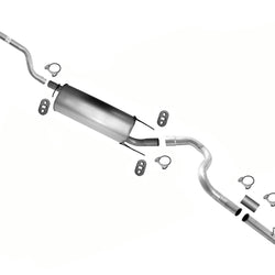 For Dodge Durango 3.7L 2004-2007 High Flow / Output Muffler Exhaust Pipe System
