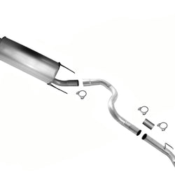 Para silenciador trasero y abrazaderas de tubo trasero Dodge Durango 2004-2009.