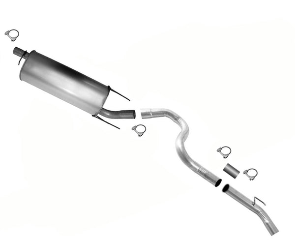 Para silenciador trasero y abrazaderas de tubo trasero Dodge Durango 2004-2009.