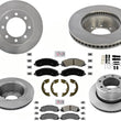 Front & Rear Disc Brake Rotors & Brake Pads For Ram 3500 19-21 Dual Rear Wheel