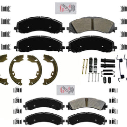 AmeriPRO Semi Metallic Pads for Ram 2500 Single Rear Wheel  2019-2021