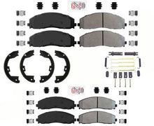 AmeriPLATINUM Fleet Duty Compound Brake Pads For Ford F250 Super Duty 2014-2021