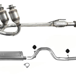 Front Engine Pipe with Catalytic Converter For Jeep Wrangler 4.0L 2004-2006