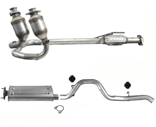 Front Engine Pipe with Catalytic Converter For Jeep Wrangler 4.0L 2004-2006