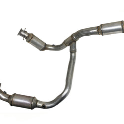 Engine Y Pipe with 3 Catalytic Converters for Cadillac Escalade 2011-2014 6.2L