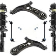 Front Complete Struts Control Arms & Sway Bar Links For Hyundai Accent 2018-2022