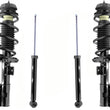 Front Left & Right Complete Struts & Rear Shocks For Hyundai Accent 2018-2022