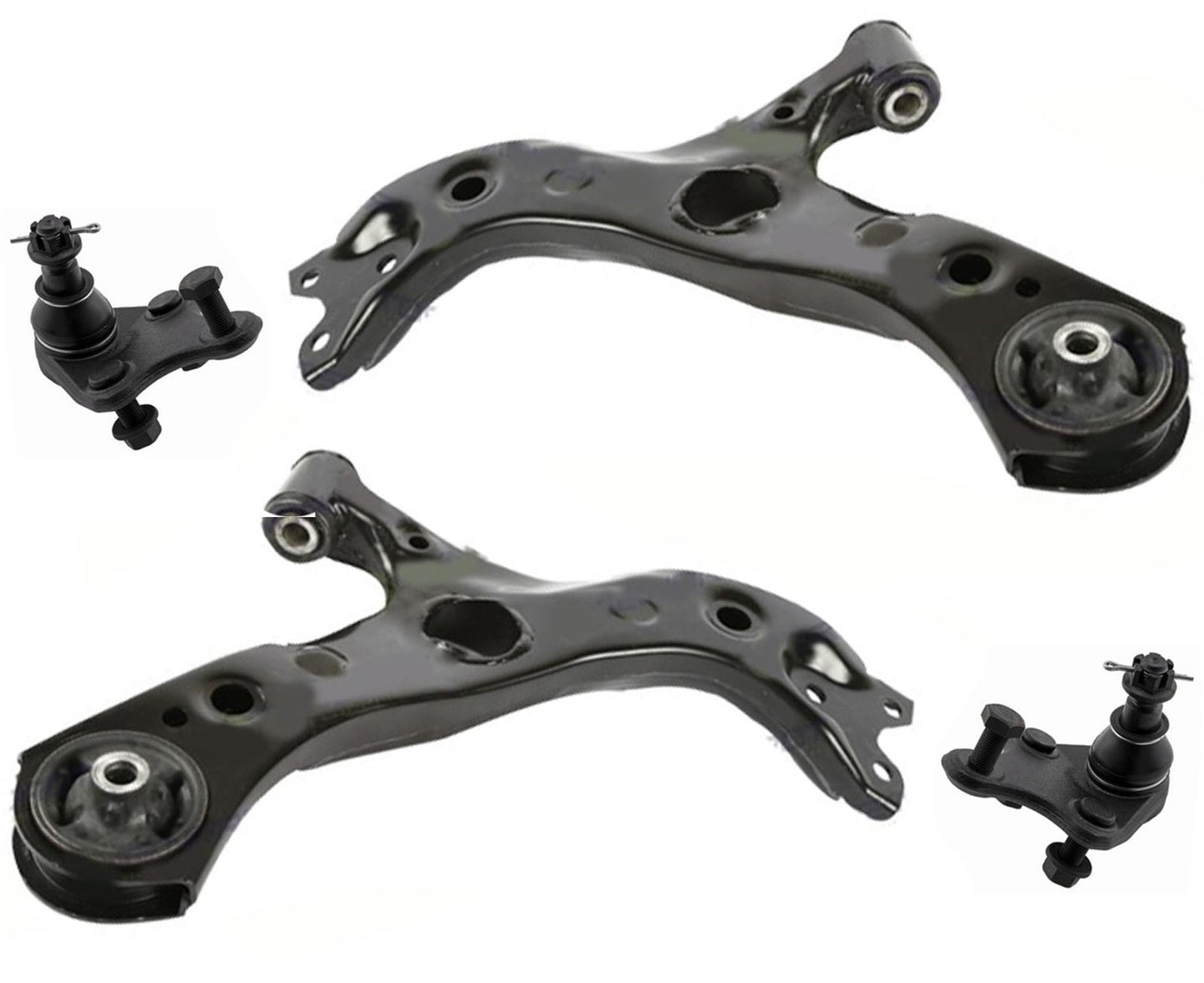 Brazos de control inferiores delanteros con rótulas para Toyota C-HR CHR 2018-2021