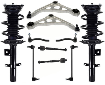 Front Struts Control Arms & Links Tie Rods For Altima All Wheel Drive 2019-2024