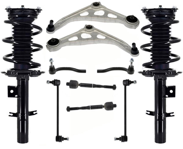 Front Struts Control Arms & Links Tie Rods For Altima Front Wheel Drive 19-22