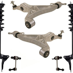 Front Struts Control Arms & Links For Grand Cherokee 2016-2022 All Wheel Drive