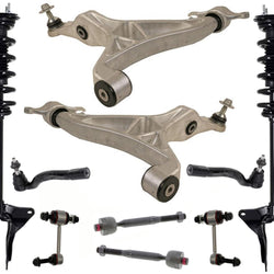 Front Struts Control Arms Tie Rods & Links For Dodge Durango 3.6L 2016-2022