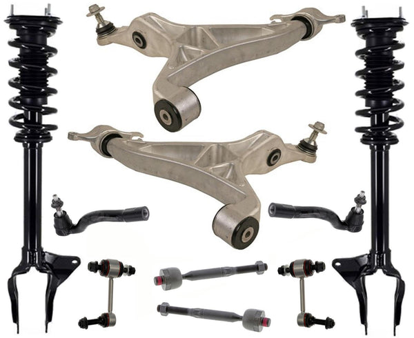 Struts Control Arms Tie Rods Links For Grand Cherokee 16-21 All Wheel Drive