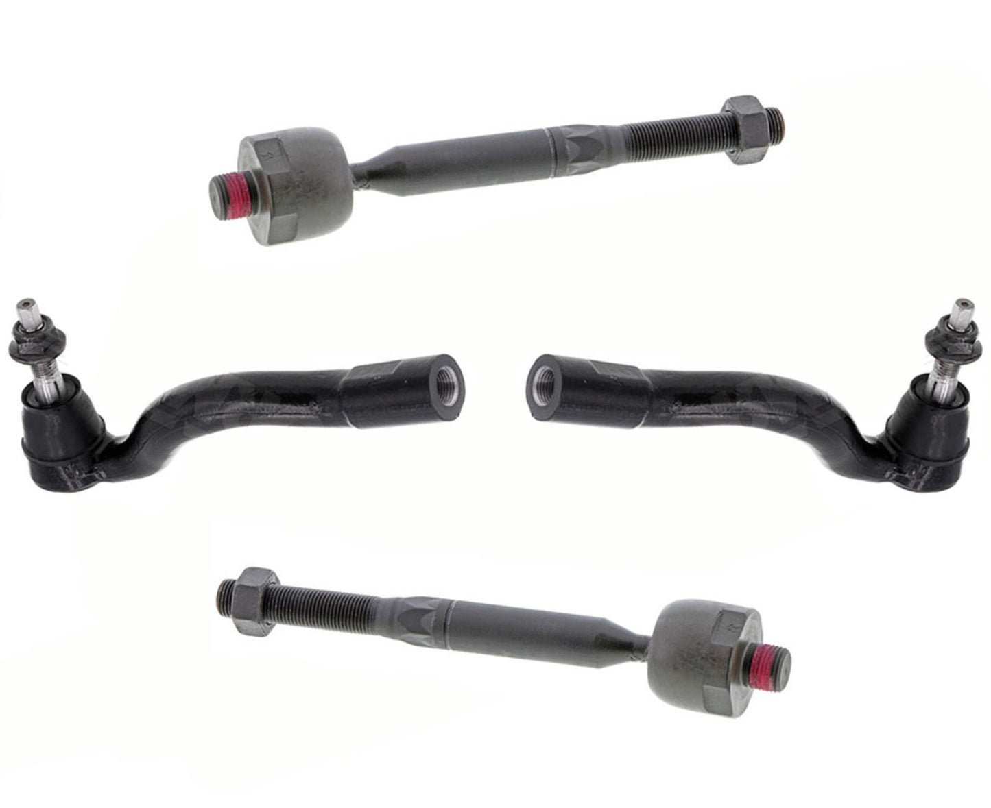 Front Left & Right Inner and Outer Tie Rods For Jeep Grand Cherokee 2016-2021