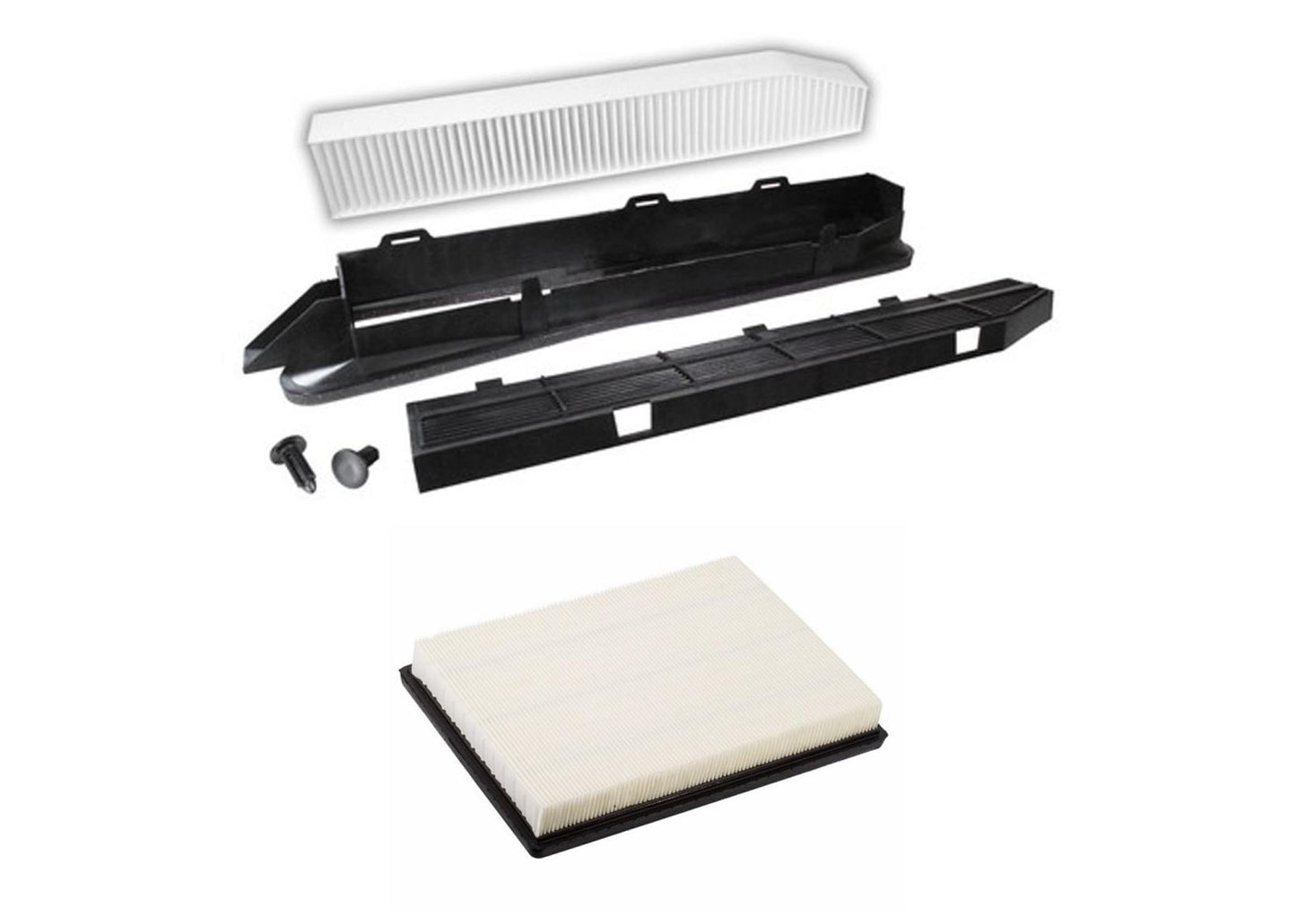 Engine Air Filter & Cabin Air Filter Kit for 2005-2010 Grand Cherokee REF8208300