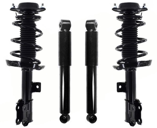 Front Complete Struts & Rear Shocks For Veloster W/O Sport Suspension 2013-2017