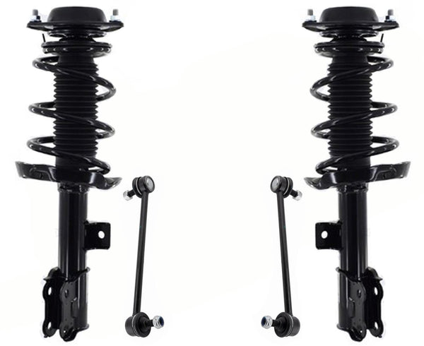 Front Complete Struts & Links For Hyundai Veloster W/O Sport Suspension 13-2017
