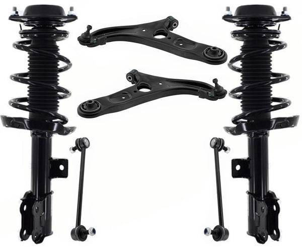 Front Complete Struts Lower Control Arms & Links For Hyundai Veloster 2013-2017