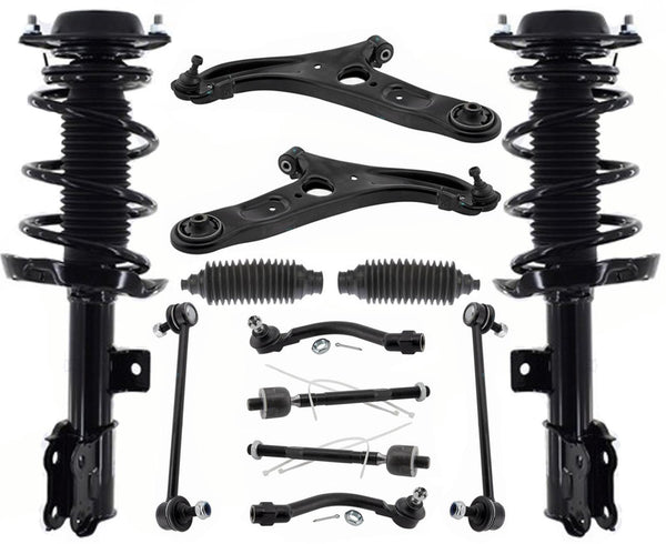Front Complete Struts Lower Control Arms & Links For Hyundai Veloster 2013-2017