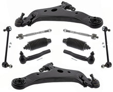 Front Lower Control Arms Sway Bar Link & Tie Rods For Toyota Highlander 08-19