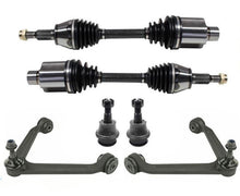 Juntas de bola de brazos de control de eje de transmisión CV para 02-05 Ram 1500 4 ruedas motrices 6 piezas