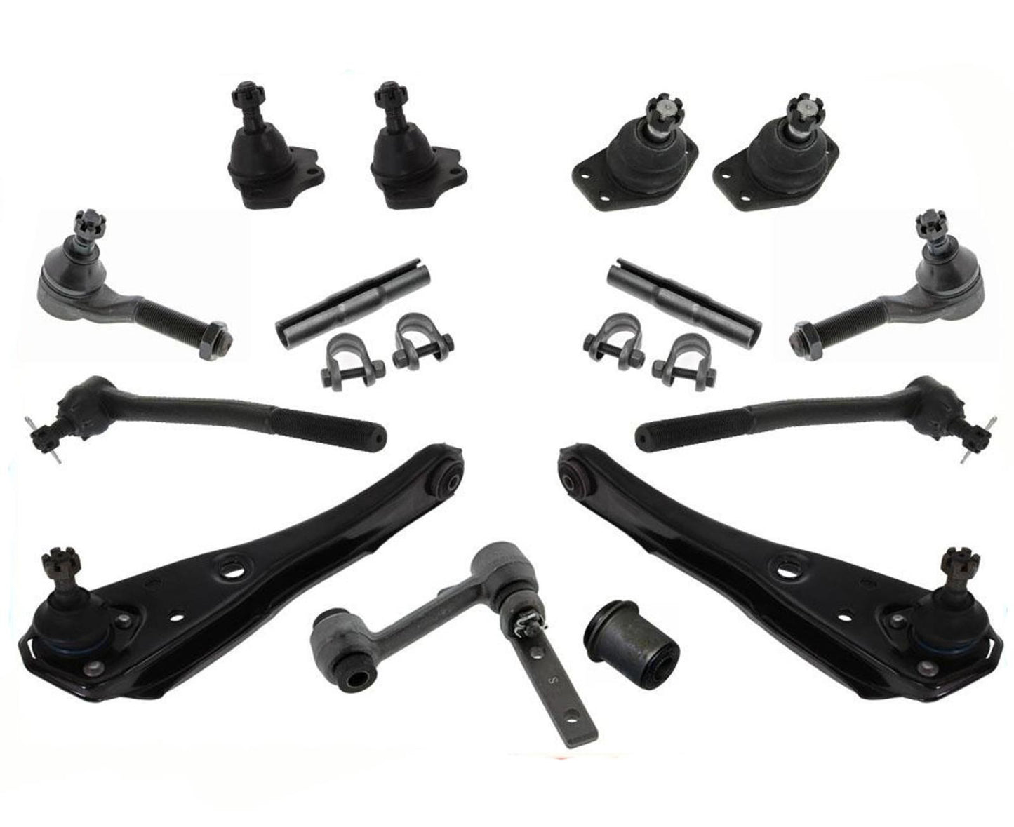 Lower Control Arms Ball Joints Idler Arm for POWER Steering 67-70 Mustang
