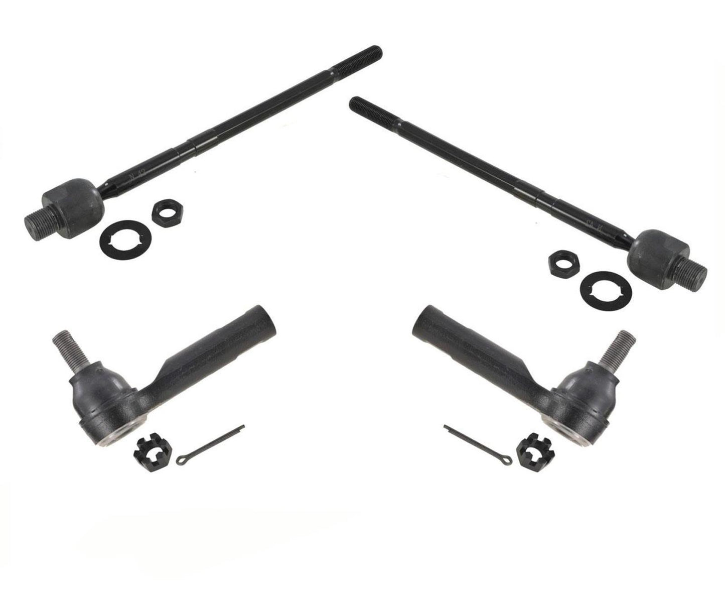 Front Inner & Outer Tie Rods Fits Honda CR-V 07-11 JAPAN BUILT