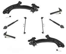 8 piezas de brazos de control delanteros BJ, varillas de amarre, enlaces para Honda CR-V 07-11, CONSTRUIDO EN JAPÓN