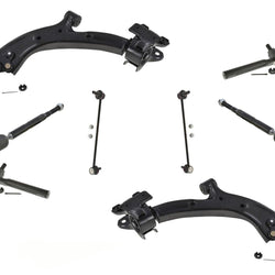 8 piezas de brazos de control delanteros BJ varillas de amarre para Honda CR-V 07-11 modelos construidos en EE. UU.