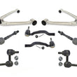 Front Upper Control Arm W Ball Joint Tie Rods Links for Infiniti 09-12 FX35 FX50