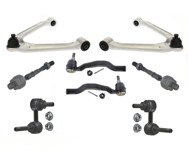 Front Upper Control Arm W Ball Joint Tie Rods Links for Infiniti 09-12 FX35 FX50