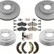 Pastillas de freno de disco, tambores de freno y zapatas de freno para Hyundai Elantra 2002-2005