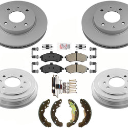 Pastillas de freno de disco, tambores de freno y zapatas de freno para Hyundai Elantra 2002-2005