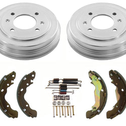 Rear Brake Drums and Brake Shoes Hardware for 02-06 Hyundai Elantra