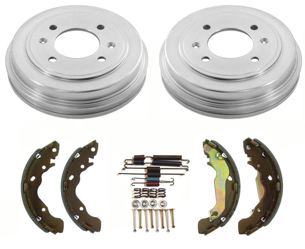 Rear Brake Drums and Brake Shoes Hardware for 02-06 Hyundai Elantra