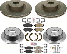 F&R High Performance Carbon Disc Brake Rotors Pads for Subaru WRX 2012-2014