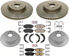 Pastillas de rotores de freno de disco de carbono de alto rendimiento F&amp;R para Subaru Outback 2010-2014