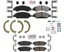 Performance Fleet Disc Brake Pads Parking Shoes For Silverado 1500 2014-2018