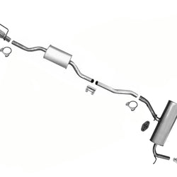 Flex Pipe Ext Pipe Resonator Dual Outlet Muffler For Ford Edge 2.0L  2012-2014