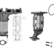 Front and Rear Catalytic Converter For Ford Edge 3.5L 3.7L 2011-2014