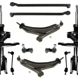 Front Struts Control Arms Tie Rods & Links For Land Rover Freelander 2002-2005