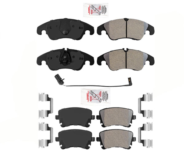 Front and Rear Semi Metallic Disc Brake Pads For Audi S5 2008-2017
