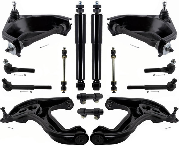 Control Arms Ball Joints 14pc for Dodge Ram 2500 Rear Wheel Drive Pick Up 94-99