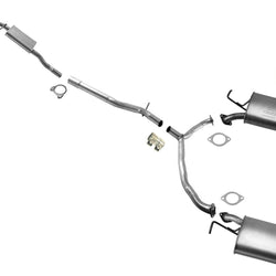 Middle Muffler Y Pipe & Rear Mufflers For Mazda CX-9 3.7L 3.5L 2007 2010 2015