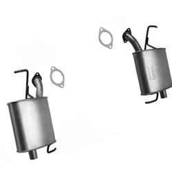 Rear Mufflers For Mazda CX-9 3.7L 3.5L 2007-2015 CY01-40100E CY02-40-200E