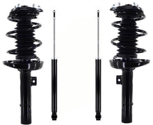 Front Complete Struts Assembly & Rear Shocks For Honda Civic Sedan 2016-2021