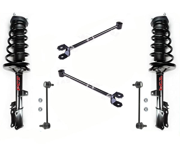 Conjunto completo de puntal de resorte trasero, brazos y enlaces para Lexus RX300 99-03