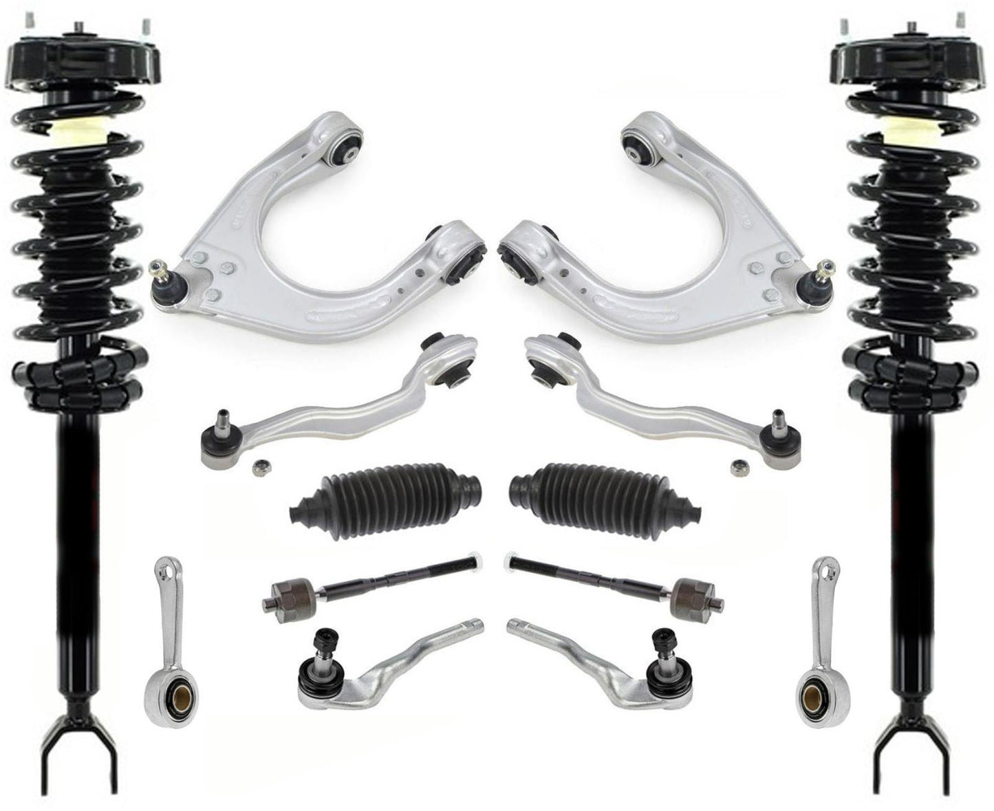 Brazos de control y enlaces de puntales delanteros para Mercedes Benz E320 tracción trasera 03-09